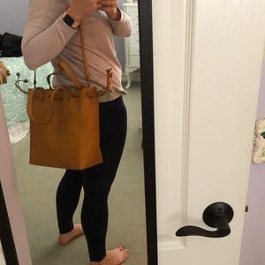 madewell medium drawstring tote